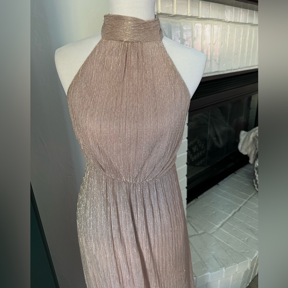 Show Me Your Mumu Collette Maxi Dress in Mauve - Sz medium - formal dress - gold - Picture 6 of 11